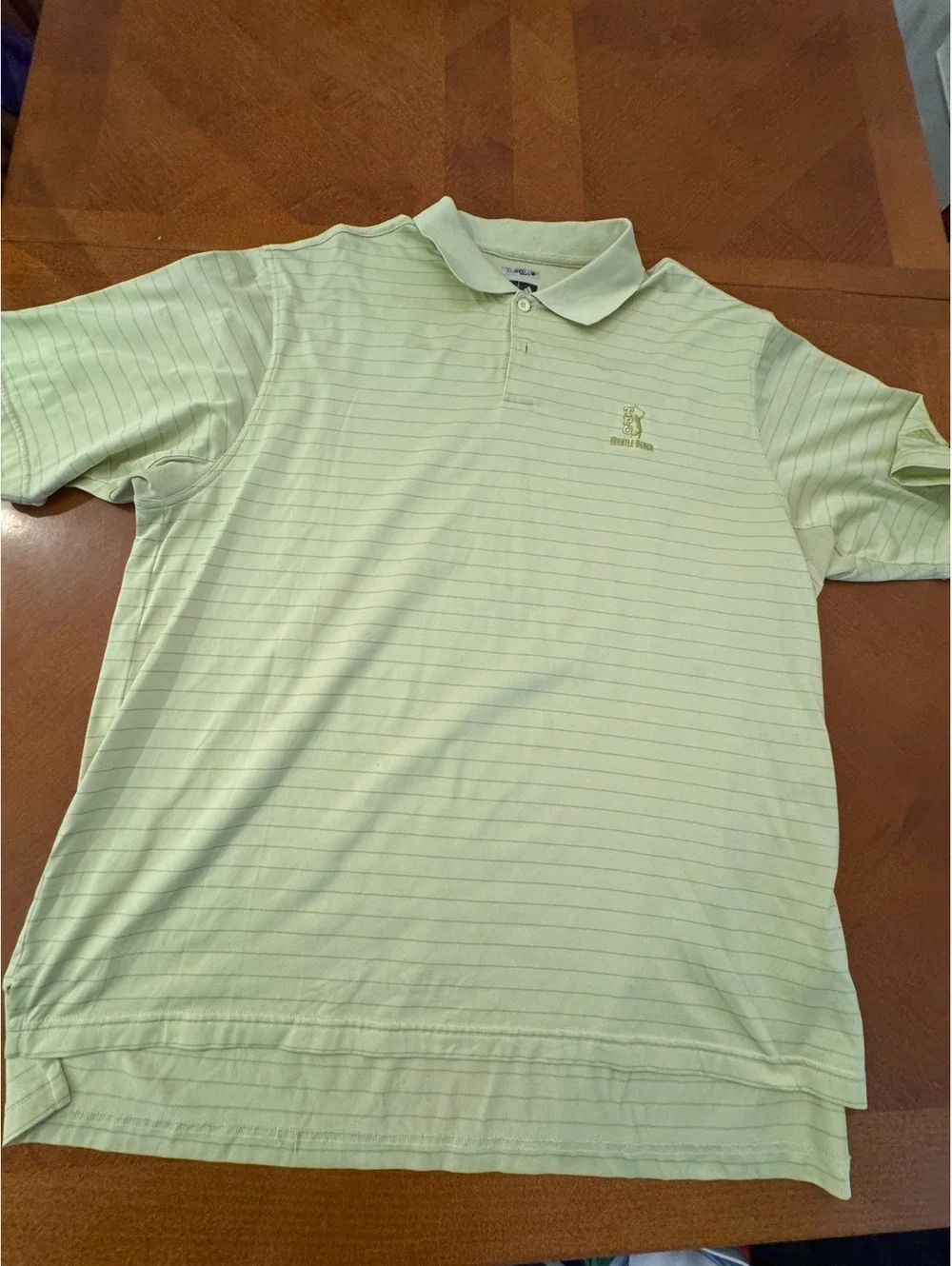 Vintage Adidas Climacool Myrtle Beach TPC Polo Shirt XL 601